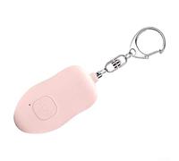 Bulevisiter Self Defense Alarm Keychain for Women - 140dB with Portable Design - Personal Safety Outdoor Security Device Compatible with Keys, Bag Carry(Pink)