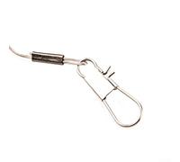 Bulevisiter Snap Release Clip for Downrigger and Outrigger Fishing Equipment, Adjustable Line Tension with Resistant Stainless Steel, 20 cm Leader, Black