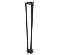 Bulevisiter Stabilizer Floor Guide Tripod for Total Station, Foldable Measurement Tripod with Triple Staircase Design, 40 cm Metal Ground Guide Stand, Anti-Slip and