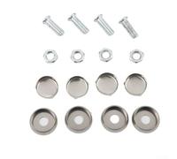 Bulevisiter Stainless Steel Motorcycle License Plate Holder Frame for Philippines Standard, For Durable and For Easy to Install(screw 4PCS)