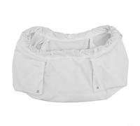 Bulevisiter Swimming Pool Cleaner Filter Bag For Aquabot Pool In-Ground Cleaners With Tight Mesh Design Double Stitching Elastic Band