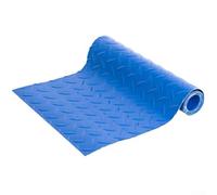 Bulevisiter Swimming Pool Stair Mat for Ladder Steps - Non-Slip PVC Texture with Strong Suction Backing, For Easy to Cut to Fit, Soft & Foldable for Storage, Blue(60 * 23cm)