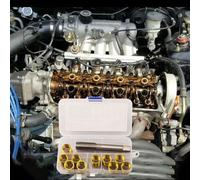 Bulevisiter Thread Repair Tools Set for M14x1.25 and M16x1.25 Taps, 11pcs Stainless Steel Thread Inserts with Galvanized Treatment, High-Speed Steel Tap for Automotive