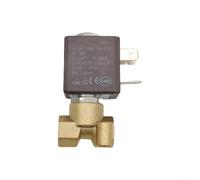 Bulevisiter Two-Way Three-Way 230V 50Hz Solenoid Valve for Coffee Machine Steam and Hot Water Replacement Part, Metal and Plastic Construction(Two-Way 6bar)