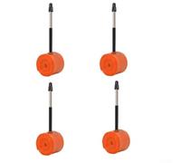 Bulevisiter Ultralight 700C Road For Bike Inner Tube 35g Material for 23C 25C 26C 28C 30C 32C Tires with Reinforced FV45 FV60 FV80 Valve Compatible with Rim and Disc Brake Wheelsets(4PCS FV85)