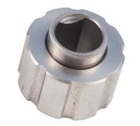 Bulevisiter Unidirectional Bearing for ABU P4 MAX4SX, Garcia, For STX Baitcast Reels - 10-Pin Modified with Sleeve, Metal Construction, Silver, 2 pcs