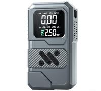 Bulevisiter Vehicle Mounted Inflatable All-in-One Machine, 6000mAh Battery Jump-Starter with Built-in Air Compressor, for Automotive Use