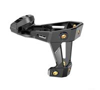 Bulevisiter Water Bottle Cage Adapter for Road and Mountain Bikes, PC Material Lightweight Expansion Seat for Dual or Single Bottle Rack Mount, Black