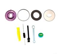 Bulevisiter Water Drop Wheel Modification Accessories for DAIWA CC80 CR80 Reel Repair, 5th Gen Drag Click Brake Alarm Baitcasting Reel Parts Made of Metal and Carbon Fiber