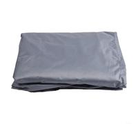 Bulevisiter Waterproof Outdoor Chest Freezer Cover for 7.0 Cubic Feet Models, Heavy-Duty 210D Oxford Fabric, Double Top Opening, Air Vents Elastic Hem(grey 71.12 x 58.42 x 86.36 cm)