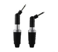 Bulevisiter Wireless microphone converter, XLR transmitter receiver set, 2.4GHz digital audio system for dynamic microphones, USB rechargeable, for lecture halls, music production,(1 in 1)
