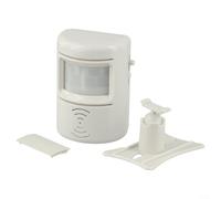 Bulevisiter Wireless PIR Motion Sensor Door Bell with Visitor Chime and Welcome Alarm for Home and Shop Security, Compatible with Two-Way Welcoming Machine