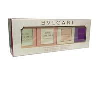 Bvlgari Miniatures Gift Set 5ml Rose Goldea Blossom Delight EDP + 5ml Rose Goldea Blossom Delight EDT + 5ml Omnia Crystalline EDT + 5ml Omnia Amethyste EDT