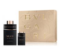 BULGARI MAN IN BLACK SET: EDP SPRAY 100ML + EDP 15ML | NEW & SEALED | FREE P&P