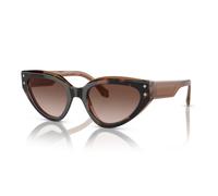 Bulgari Woman BV8256 549613 Outlet sunglasses Acetate Havana Brown Cat Eye Shaded