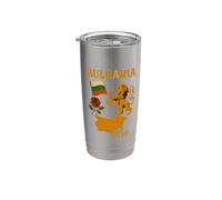 Bulgaria Artwork Bulgarian Symbols Stainless Steel Insulated Tumbler