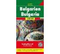Freytag & Berndt Bulgaria Road Map 1:400,000 - US Import
