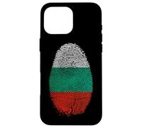 Bulgaria Flag Fingerprint It is in my DNA Gift Bulgarians Case for iPhone 16 Pro Max