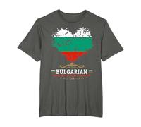 Bulgaria Flag Outfit Idea For Women & Novelty Bulgarian Flag T-Shirt