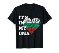 Bulgaria Heart It's In My DNA Bulgarian Roots Bulgarian Flag T-Shirt