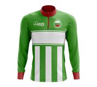 Bulgaria Men's Concept Football Half Zip Midlayer Top in White | Size: 2XL Bulgaria White 2XL