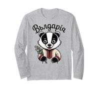 Bulgaria Pride Cute Bulgarian Badger Long Sleeve T-Shirt