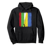 Bulgaria Ukraine Half Flag Bulgarian Ukrainian Heritage Pullover Hoodie