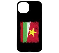 Bulgaria Vietnam Half Flag Bulgarian Vietnamese History Case for iPhone 15 Plus