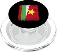 Bulgaria Vietnam Half Flag Bulgarian Vietnamese History PopSockets PopGrip for MagSafe