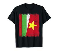 Bulgaria Vietnam Half Flag Bulgarian Vietnamese History T-Shirt