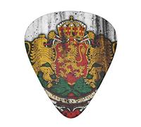 Bulgarian Flag 12-Pack Guitar Picks, Includes Thin, Medium & Heavy Gauges 3 Sizes for Guitar Electric Acoustic Picks