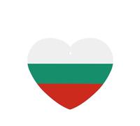 Bulgarian Flag Car Air Fresheners Cards - 6 Pieces,Cardstock Scented Decor For Cars,Bedrooms, Closets