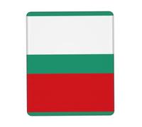 Bulgarian Flag Desk Pad, Washable for Office/Gaming/Writing, Rubber Base, Polyester Surface