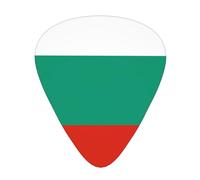 Bulgarian Flag Guitar picks, made of ABS material, suitable for acoustic guitars, electric guitars, etc.