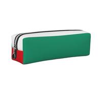 Bulgarian Flag Print Adults Pencil Case Pouch Stationery Organizer Office Travel Supply Accessory