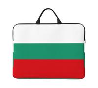 Bulgarian Flag Print Laptop Case Sleeve Lightweight Protective Bag For School Office Travel Notebook