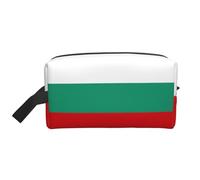 Bulgarian Flag Print Travel Grooming Storage Bag, Reusable Makeup Storage Organizer, Bathroom Supplies