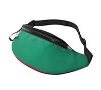 Bulgarian Flag Print Unisex Pack Waist Bag Travel Accessory for Sunglasses Wallets Passports Key