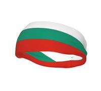 Bulgarian Flag Sports headband, unisex, sweat-wicking and quick-drying, suitable for fitness, yoga and other sports.
