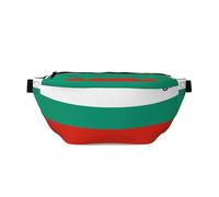 Bulgarian Flag Versatile Running Waist Pack Lightweight Breathable and Adjustable for Travel Cycling and Everyday Use