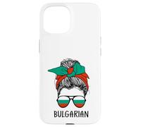 Bulgarian Girl Bulgarian Heritage Bulgaria Flag Case for iPhone 15