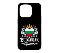 Bulgarian Queen Bulgaria Flag Proud Bulgarian Woman Case for iPhone 15 Pro
