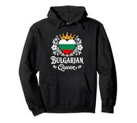 Bulgarian Queen Bulgaria Flag Proud Bulgarian Woman Pullover Hoodie