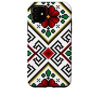 Bulgarian (Shevitsa) Eastern European folk motif. Case for iPhone 11