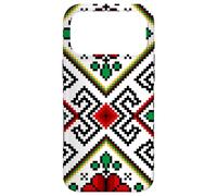 Bulgarian (Shevitsa) Eastern European folk motif. Case for iPhone 17 Pro Max