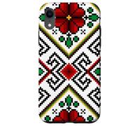 Bulgarian (Shevitsa) Eastern European folk motif. Case for iPhone XR