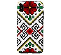 Bulgarian (Shevitsa) Eastern European folk motif. Case for iPhone XS Max