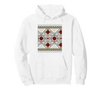 Bulgarian (Shevitsa) Eastern European folk motif. Pullover Hoodie