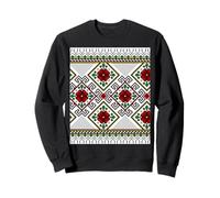 Bulgarian (Shevitsa) Eastern European folk motif. Sweatshirt