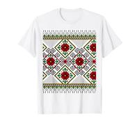 Bulgarian (Shevitsa) Eastern European Folk Motif. T-Shirt